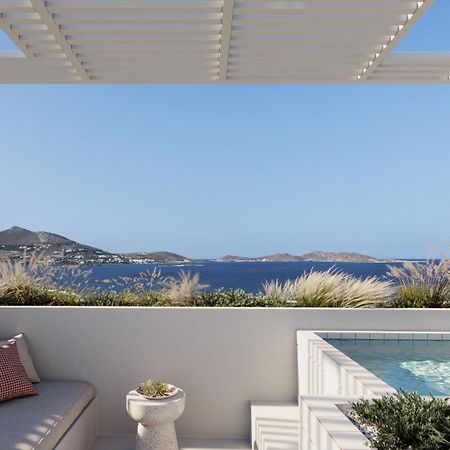 ホテル Aegean Colors Paros ナウサ エクステリア 写真