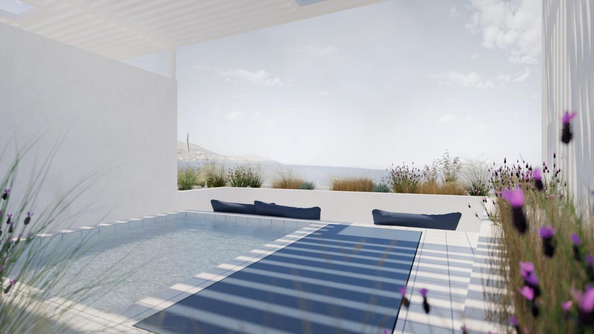 ホテル Aegean Colors Paros ナウサ エクステリア 写真