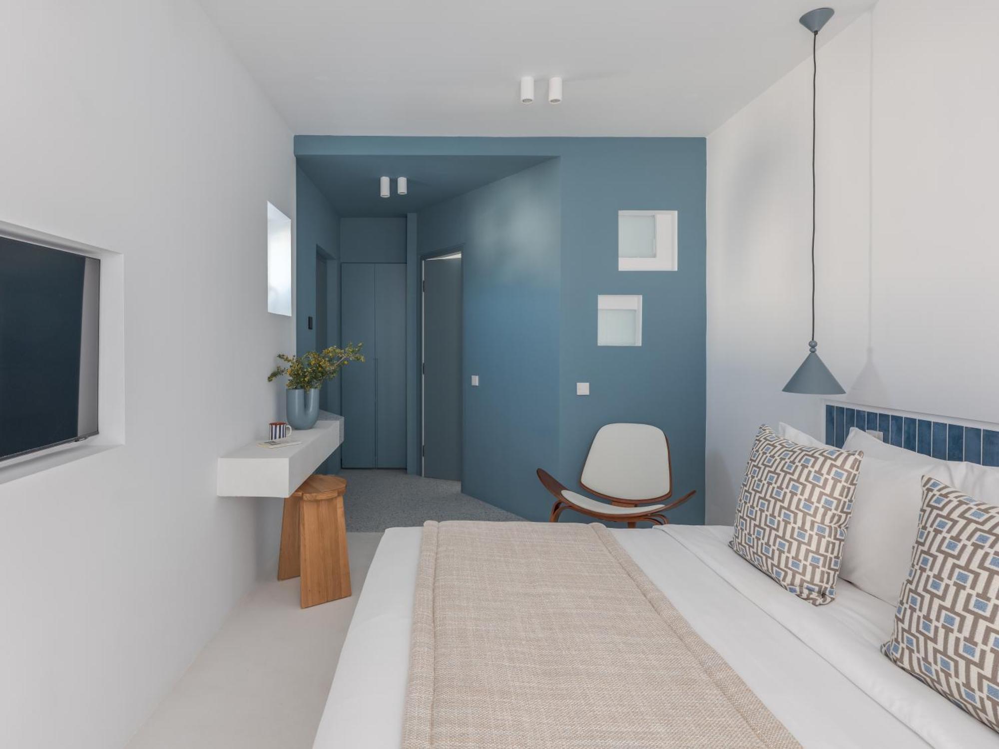 ホテル Aegean Colors Paros ナウサ エクステリア 写真